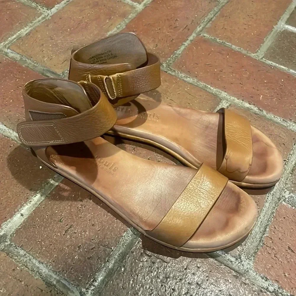Gentle Souls Break‎ Even Tan Sandals 7